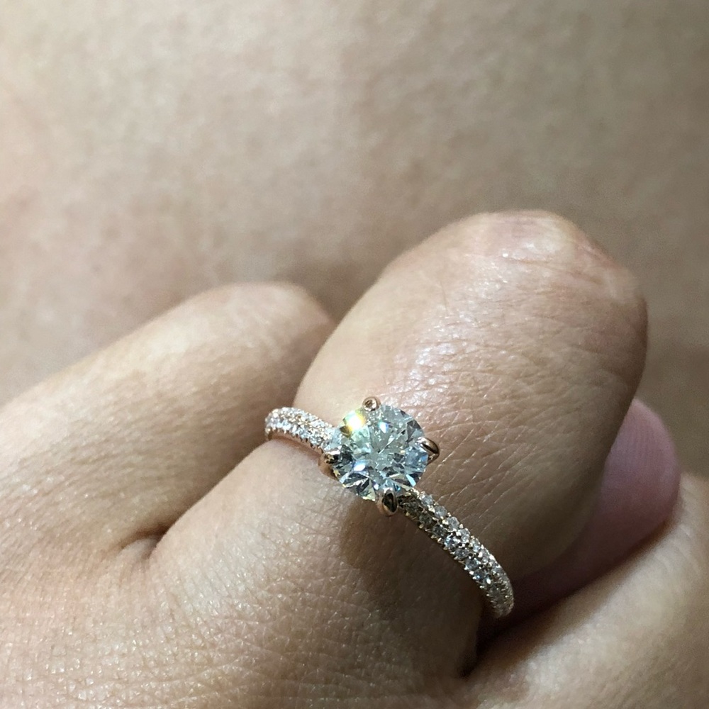 Solitaire Diamond ring - Picture 3 of 5